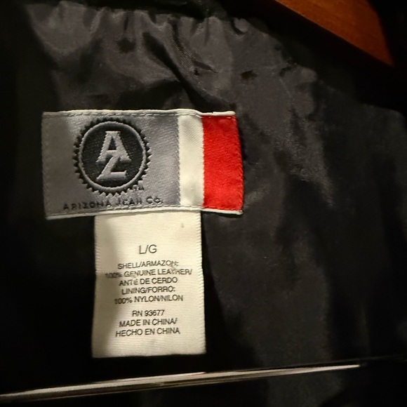 Arizona Jean Company Black Suede Vest Size L - Picture 2 of 5